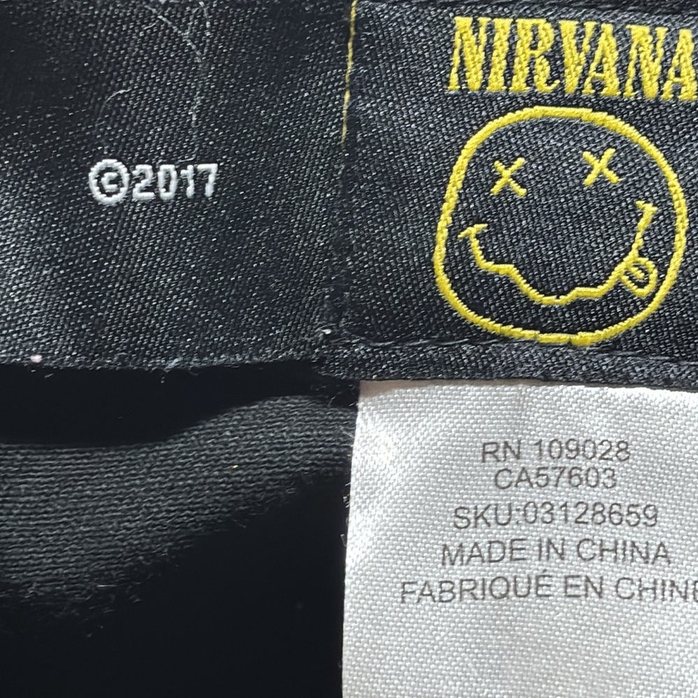 Nirvana Baseball Hat 2017 - Buckleback - image 4
